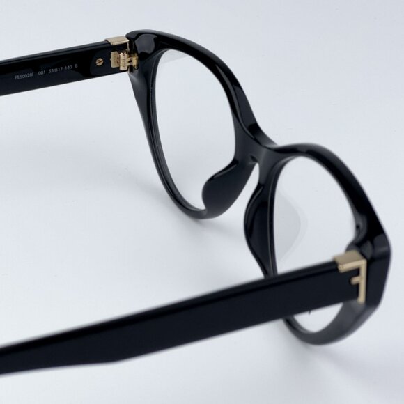 Fendi FE50020I FIRST 001 BRAND NEW Eyeglasses Shiny Black Women Cat Eye - Picture 9 of 10